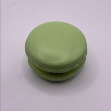 Green Macaron-Shaped Trinket