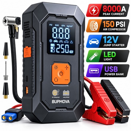8000a car jump starter - starter, with