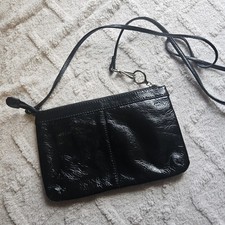 Tula Black Leather Crossbody