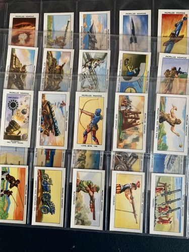 Cigarette cards propelled - cards,