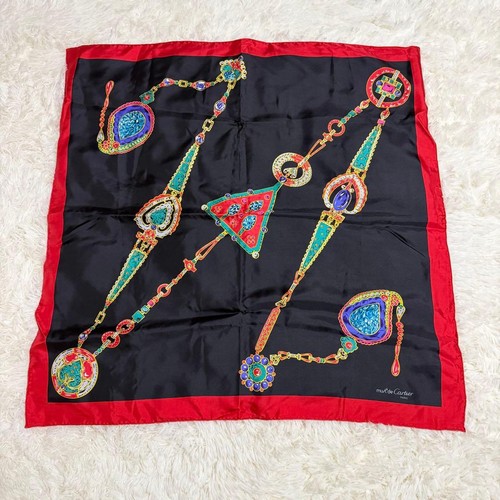 Cartier large jewelry - , silk