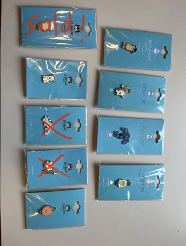 Jellycat pin badges new - new, and