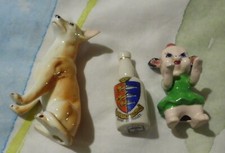 Vintage china pig hand painted
