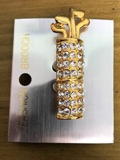 Stunning Gold Crystal Golf