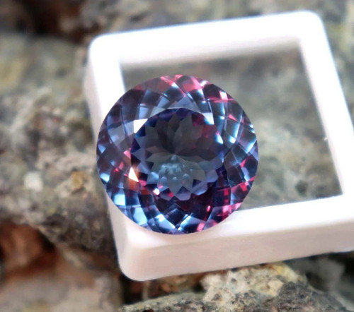 Natural alexandrite round - alexandrite,