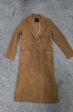 New coat in tan newlook size 8
