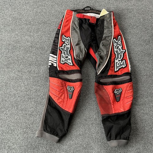 Fox racing pants mens red - mens, 28