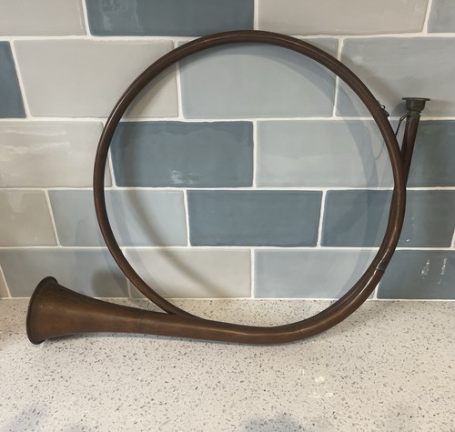 This brass and copper hunting