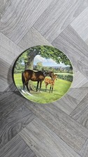 Spode Collector Plate 1988 -The English Thoroughbred - Noble Horse Series