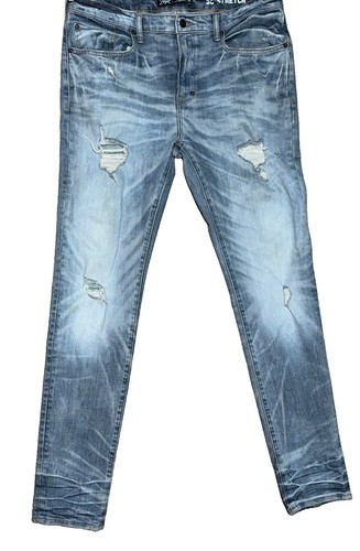 Prps distressed slim - , blue