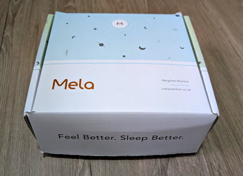 Mela weighted blanket grey - mela,