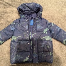 TU Boys Dinosaur Print Coat