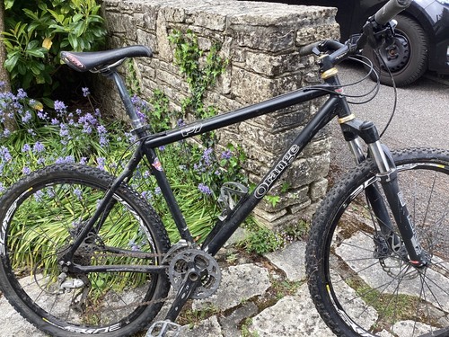 Orange mountain bike - p7, ss