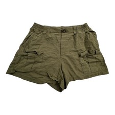 Olive Green Cargo Shorts