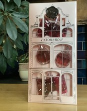 VIKTOR & ROLF  THE HOUSE MINIATURE PERFUME SET  FLOWER BOMB ~ BONBON 4 X 7ML