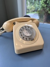 Vintage Yellow Telephone