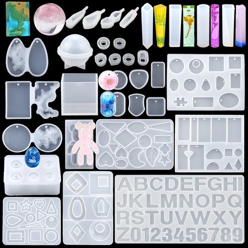 Silicone pendant mold making - pendant,