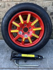 VW TOUAREG PORSCHE CAYENNE GENUINE SPACE SAVER SPARE WHEEL  KIT collapsible type