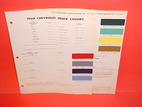 1960 chevrolet pickup - 1960, truck