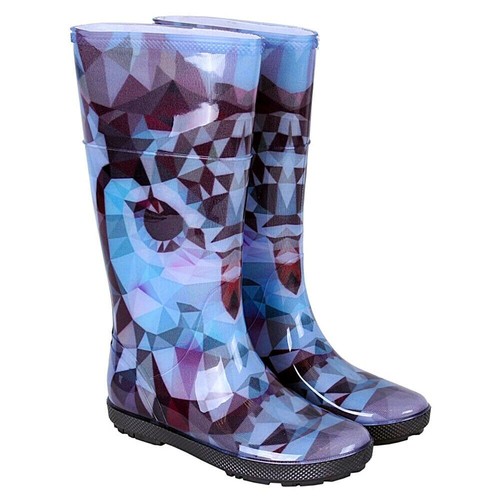 Ladies wellies owl print - ladies,