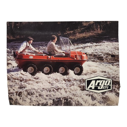 Vintage argo atv brochure - argo,