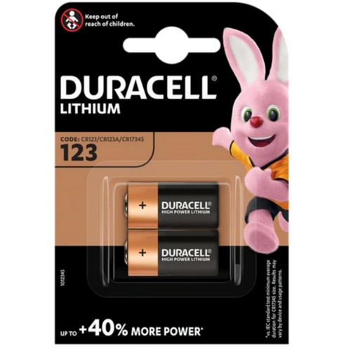 Duracell lithium dl123a - x,