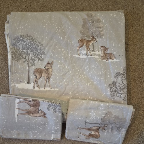 Tesco fawn brushed duvet set - tesco,
