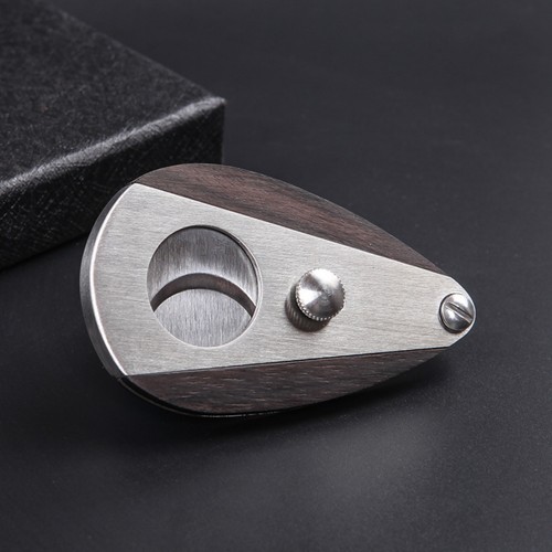 Wooden cigar cutter double - cigar,