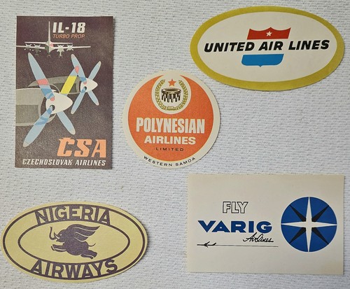 Vintage 1950s airline luggage - vintage,