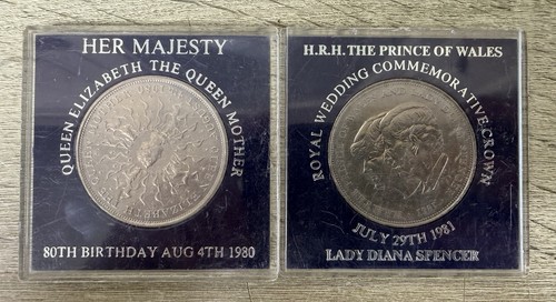 Commemorative coins - 2x,