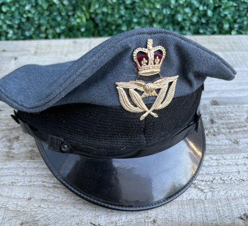 Vintage raf officers peaked - vintage,