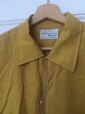 Vintage Men's 1940's Mustard