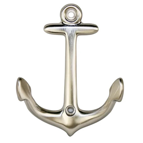 Nautical anchor wall - hook, –