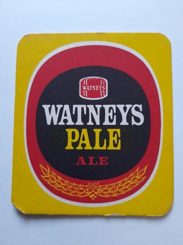 Watneys pale ale beer mat - ale,