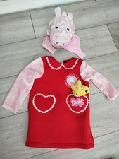 Peppa Pig Costume Age 1-2 with
