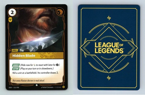 Hidden blade 213 298 - blade, #213/298