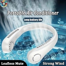 Wearable bladeless neck fan - wearable,
