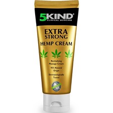 5kind Extra Strong Hemp Cream 100ml - High Strength Hemp Oil and Arnica Cream