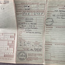 DODGE 24 TON TRACTOR UNIT 1968