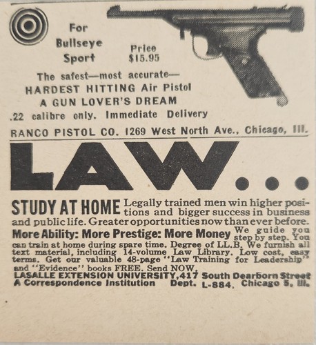 1949 print ranco 22 - ad,