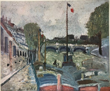 Pont Neuf by Maurice Utrillo -