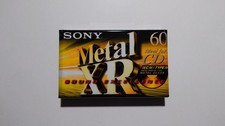 SONY Metal XR 60 Type IV Blank Audio Cassette Tape NEW