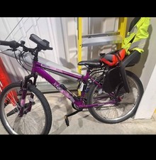 Woman's Bike With Child Seat 