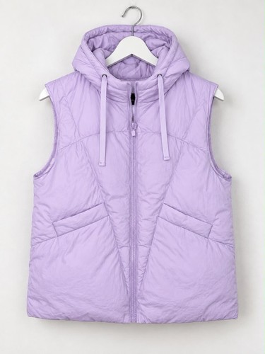 Boohoo lilac padded hooded - lilac,