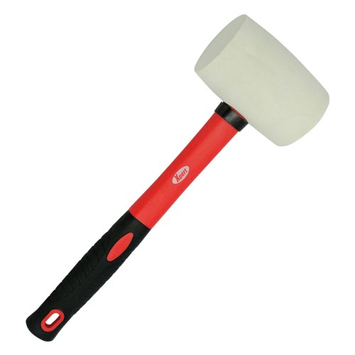 16oz white rubber hammer - 16oz,