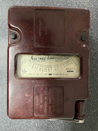 Megger tester vintge - tester,