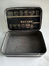 Vintage Empty Black Magic Chocolates Tin - 15.5cm x 9.5cm x 4.5cm