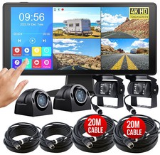 10.36" Touch Quad Monitor DVR