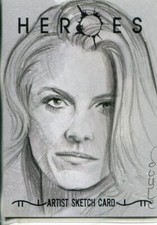 Heroes Volume 1 Sketch Card By Kevin Doyle