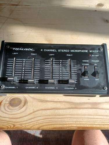 Realistic channel stereo - realistic, 4